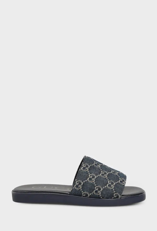 Шлепанцы TRENDY WASHED DENIM GG Gucci 871685 226/9AQ Купить