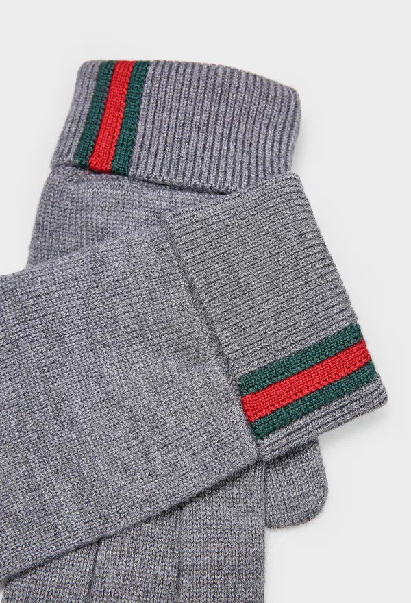 Шерстяные перчатки Gucci 834194 225/9H7 в Украине