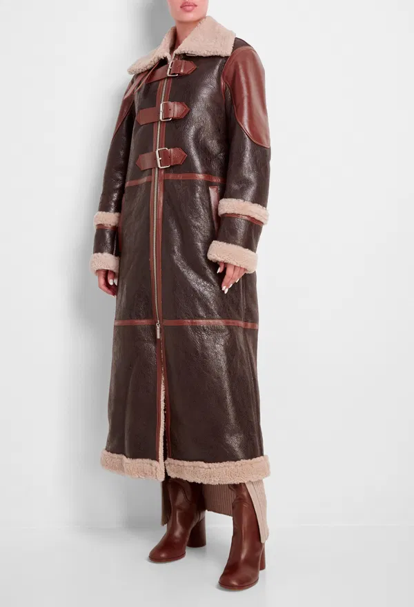 Кожаная дубленка Blumarine L014A 223/0A3M в Украине