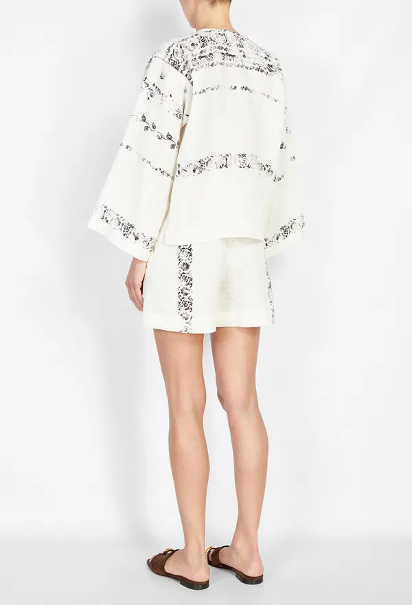 Льняная блуза Alberta Ferretti A0210 126/9BE в Украине