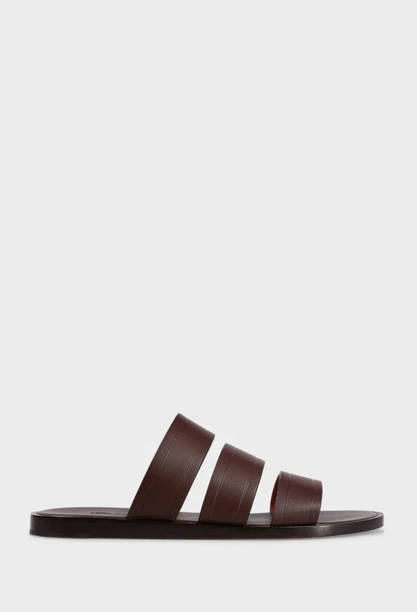 Кожаные шлепанцы NAHA SEALWALK Loro Piana FAN8776 124/0A3 Купить