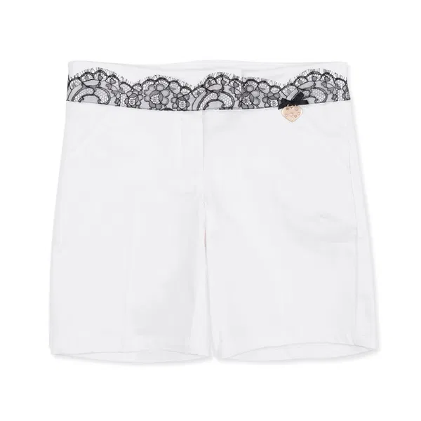 Белые шорты с кружевом Blumarine PC54  H113/91 Цена