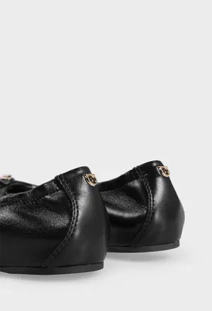 Кожаные балетки FLAT FERRAGAMO 01J215 225/0A2 оригинал