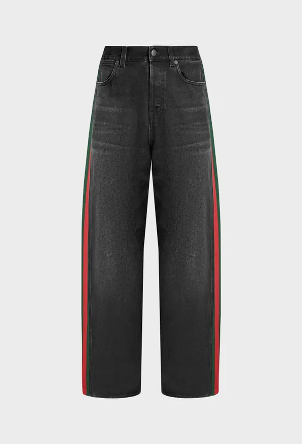 Черные джинсы Gucci A002IA 226/9A2 Купить