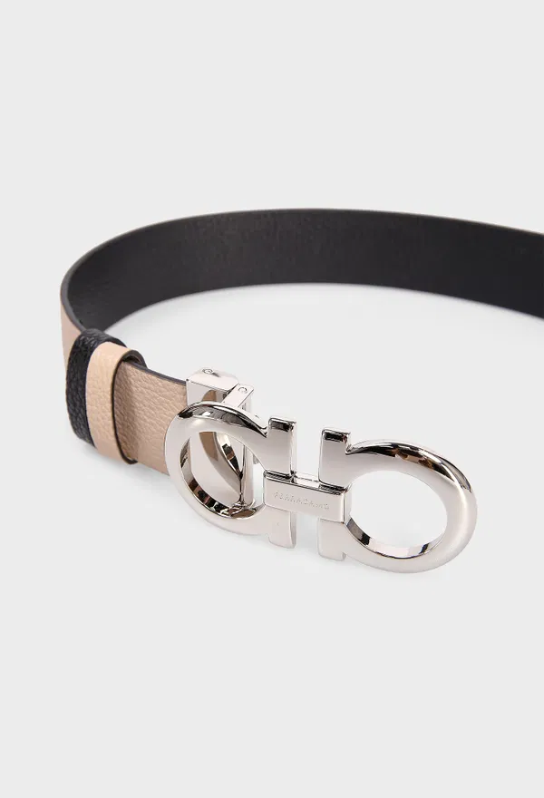 Двусторонний кожаный ремень FERRAGAMO 23A564 225/0A6 в Украине