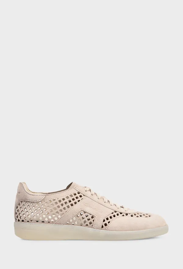 Замшевые кеды Santoni 61470 126/0D6 Купить