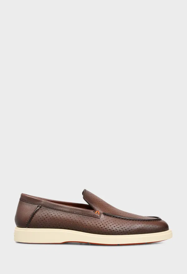 Шкіряні лофери Santoni 19296 126/0A3 Купити