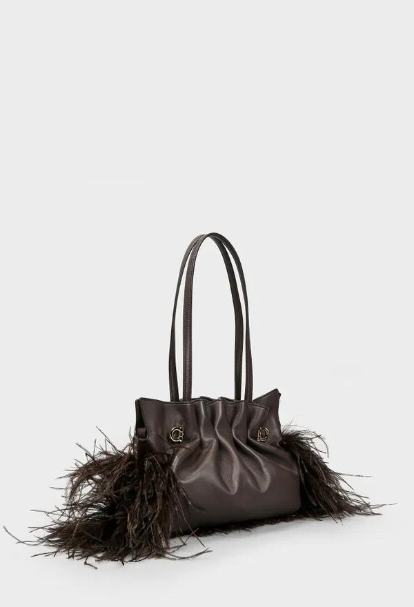Кожаная сумка SOFT FERRAGAMO 21A716 126/0AW Цена