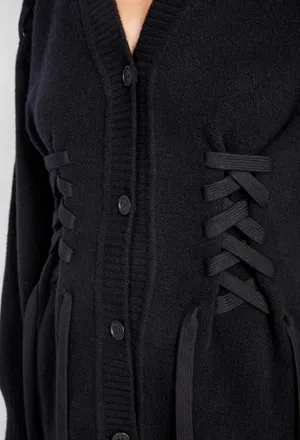 Вовняний кардиган Simone Rocha LMK13 226/9H2 фото