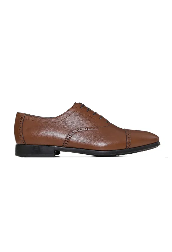Кожаные оксфорды FERRAGAMO 02C397 123/0A3 Цена