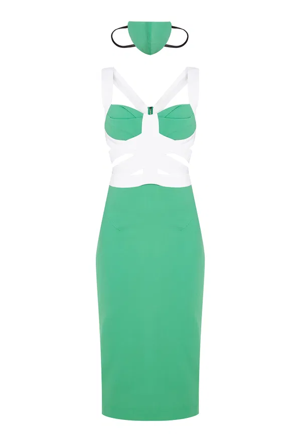 Сукня та маска для обличчя Roland Mouret S2340F2241 221/9D4 Купити