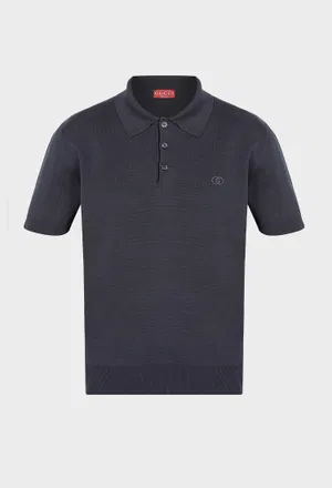 Шовкове поло Gucci 853378 126/9CQ Купити