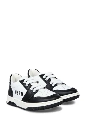 Кожаные кеды MSGM 3966   123/02c Купить