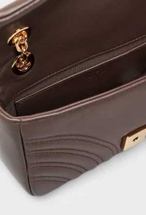 Кожаная сумка GG MARMONT SMALL SHOULDER Gucci 837280 226/0A3 оригинал