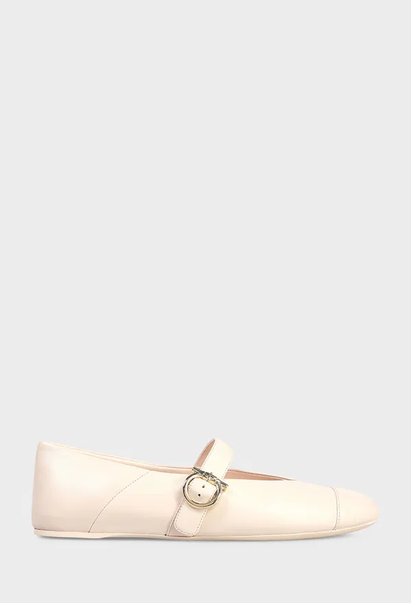 Кожаные балетки NENA FERRAGAMO 01J947 126/0AP Купить
