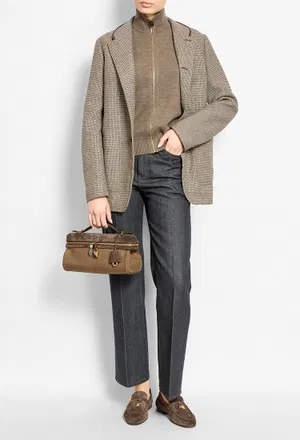 Шерстяной пиджак Loro Piana FRW1738 226/9H3 Цена
