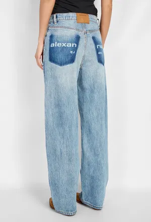 Сині джинси alexanderwang 4DC4264500 226/9A8 оригінал