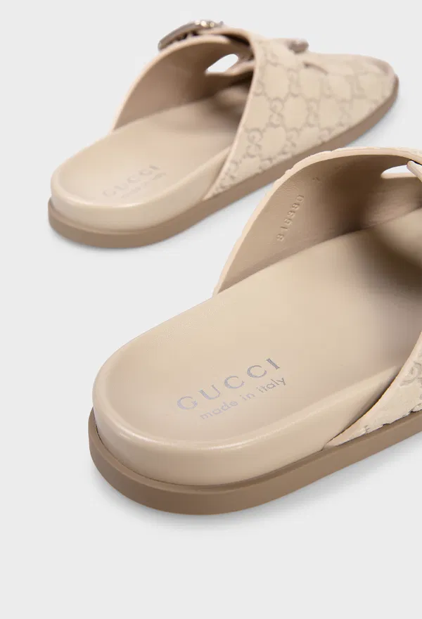 Замшеві слайдери Gucci 816380 125/0C6 оригінал