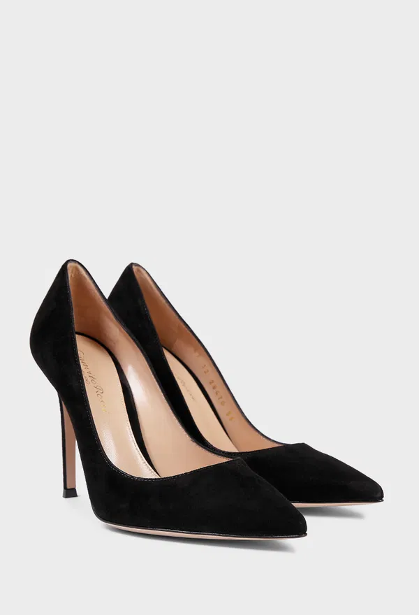 Замшеві човники 105 PUMPS Gianvito Rossi G28470 126/0D2 Ціна