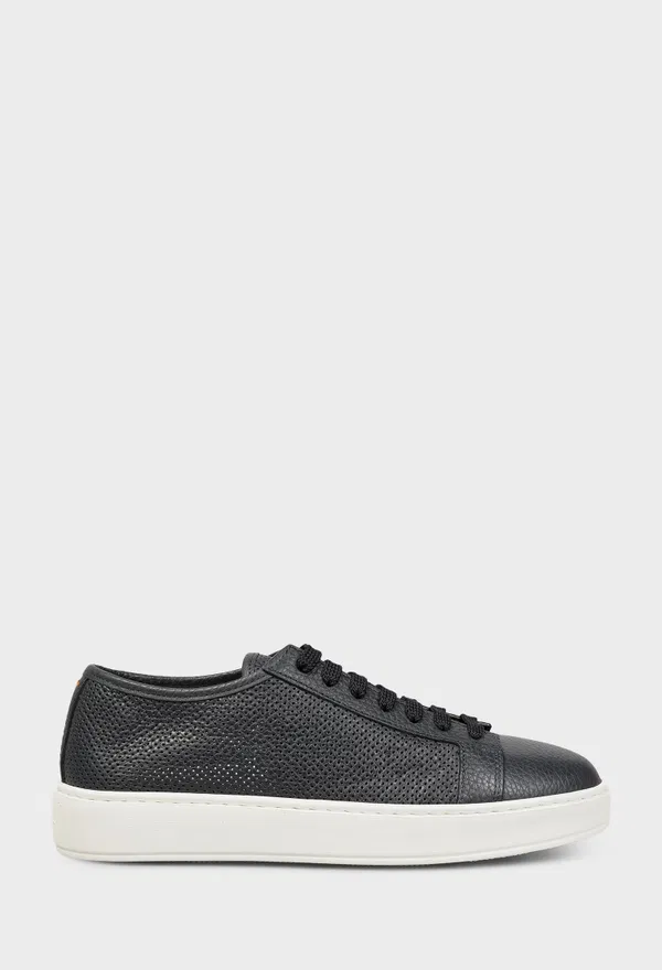 Кожаные кеды CLEAN ICON Santoni 21443 126/0AQ Купить