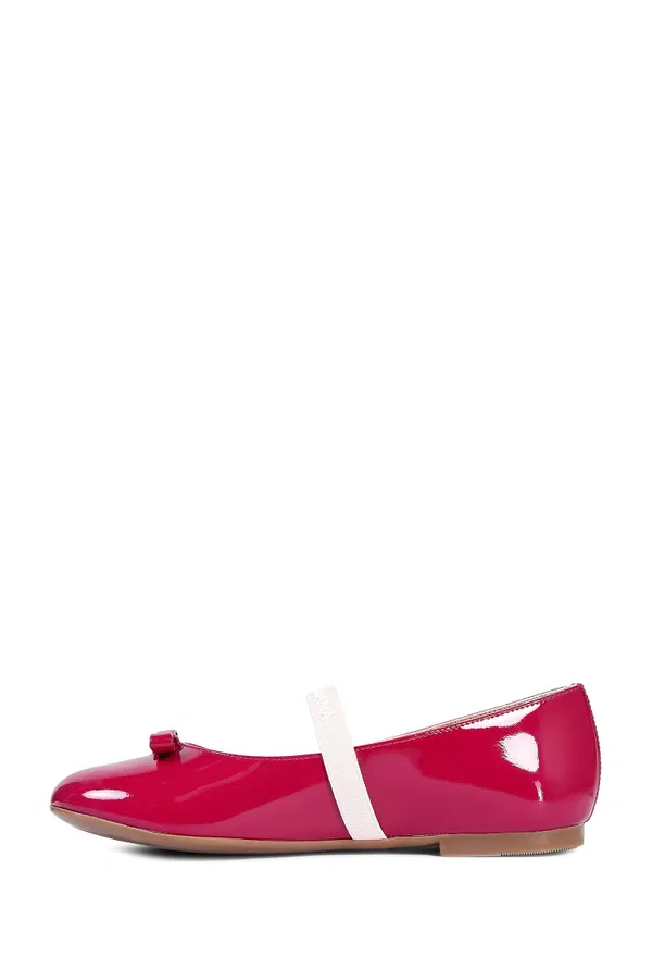 Дитячі рожеві шкіряні балетки. Dolce & Gabbana D11294 226/2U Ціна