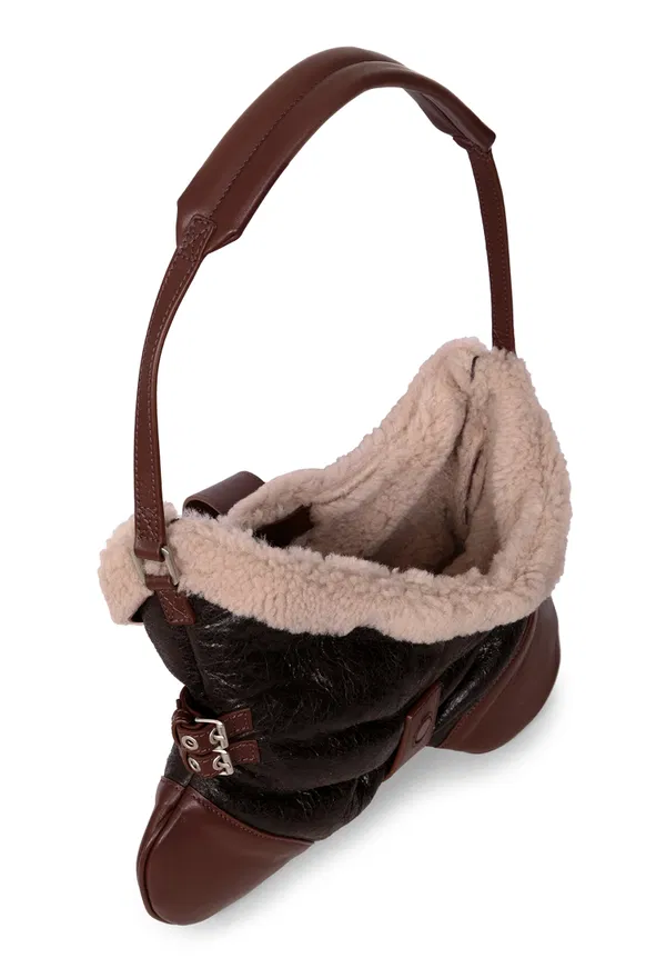 Кожаная сумка Shearling Blumarine W004A 223/0A3 в Украине