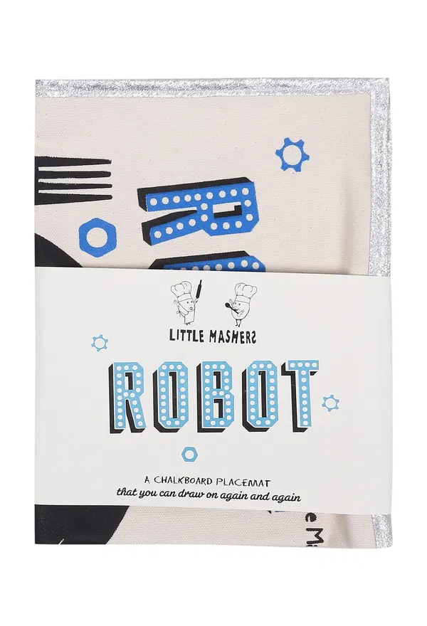 Килимок для їжі, малювання та ігор Little Mashers ROBOT  119/96c в Україні