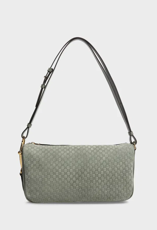 Замшева сумка HALF HORSEBIT Gucci 860787 126/0D4 Ціна