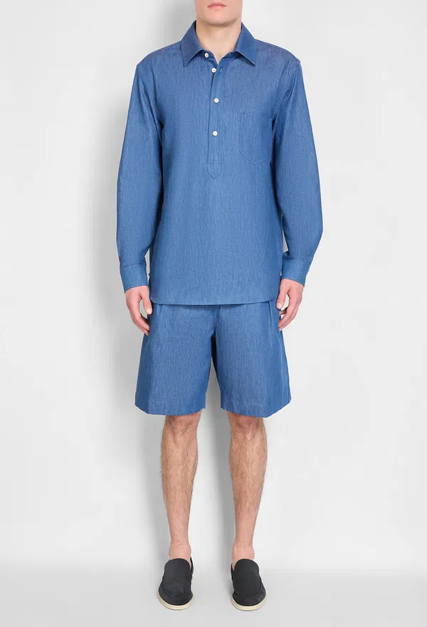 Сорочка Loro Piana FAP3986 125/9A8 Купити