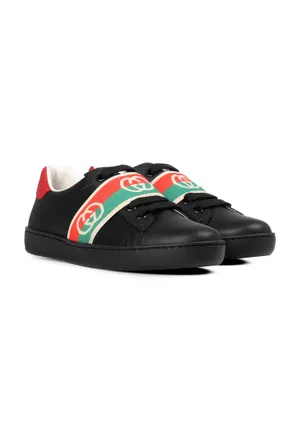 Кожаные кеды Ace Gucci 662212 221/02c Купить