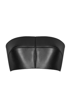 Кожаный топ Roberto Cavalli QWP609 123/0A2 Купить