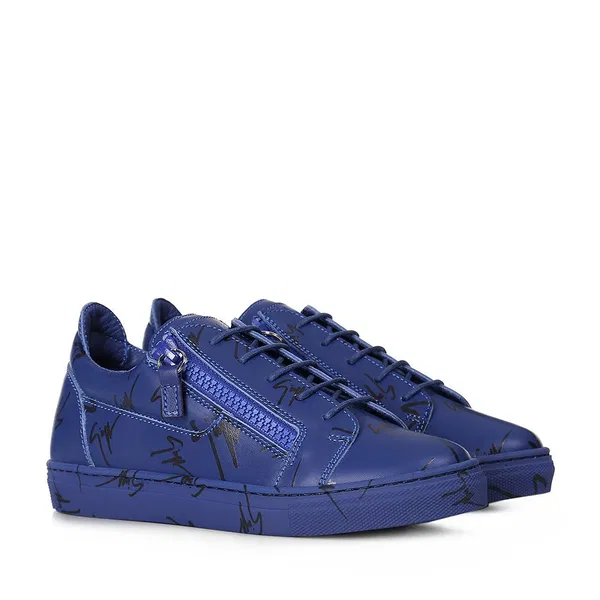 Кожаные кеды Giuseppe Zanotti SBI811 218/08 Купить