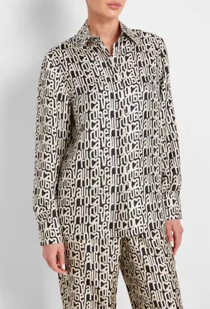 Шовкова сорочка Roberto Cavalli RKT704 223/9CE оригінал