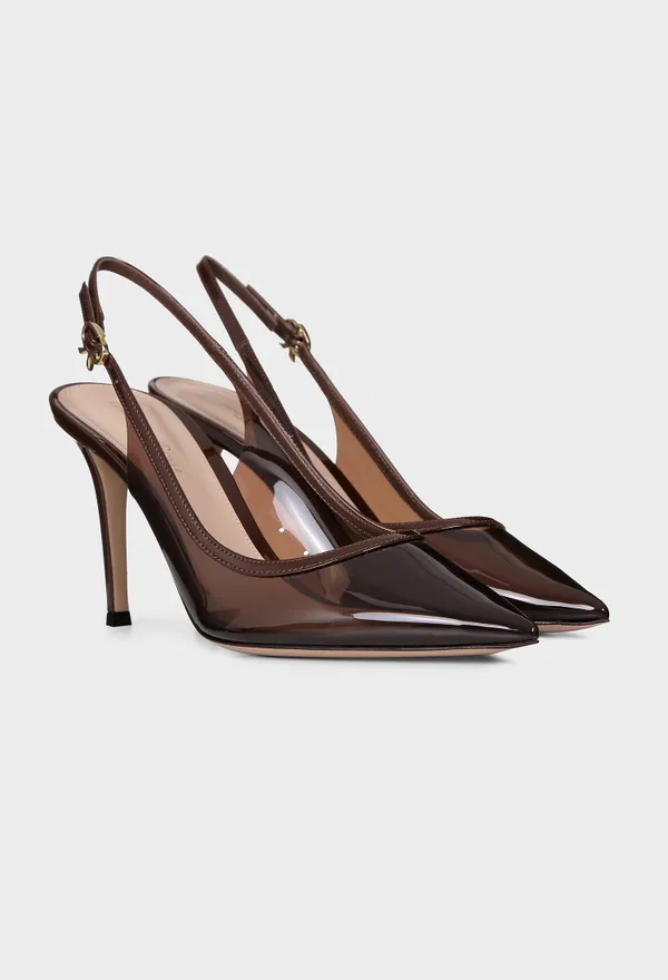 Слінгбеки Plexi Gianvito Rossi G95498 123/1I3 - фото №1 Слінгбеки Plexi Gianvito Rossi G95498 123/1I3 Купити