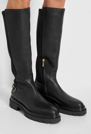 Шкіряні чоботи Santoni 71065 224/0A2 фото