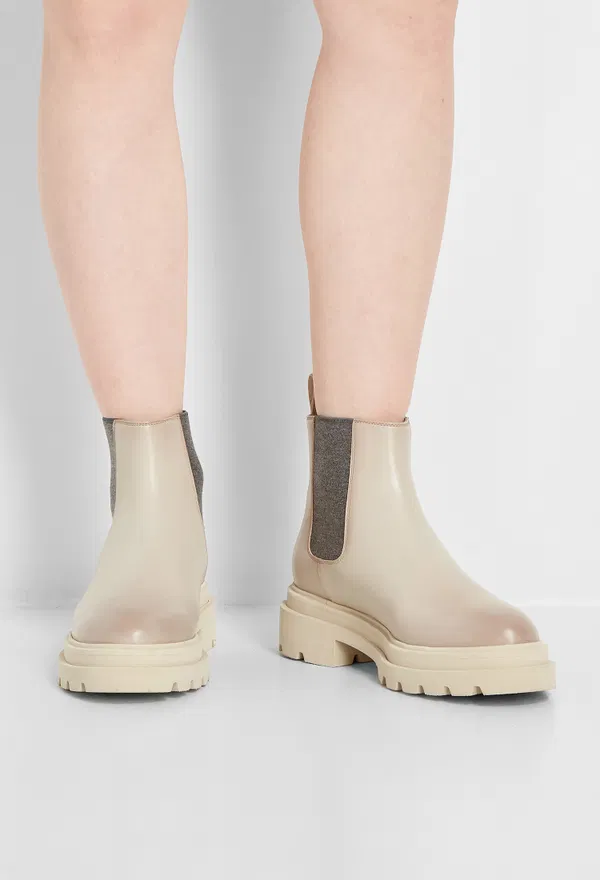 Кожаные челси Santoni 70597 223/0A6 фото
