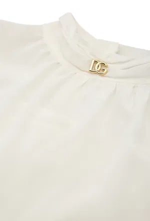 Шовкова блуза Dolce & Gabbana L56S21 224/9E в Україні