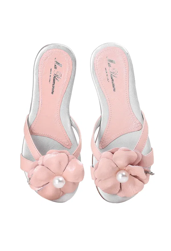 Шкіряні шльопанці BLUMARINE SHOES B5669 V111/0R 1 оригінал
