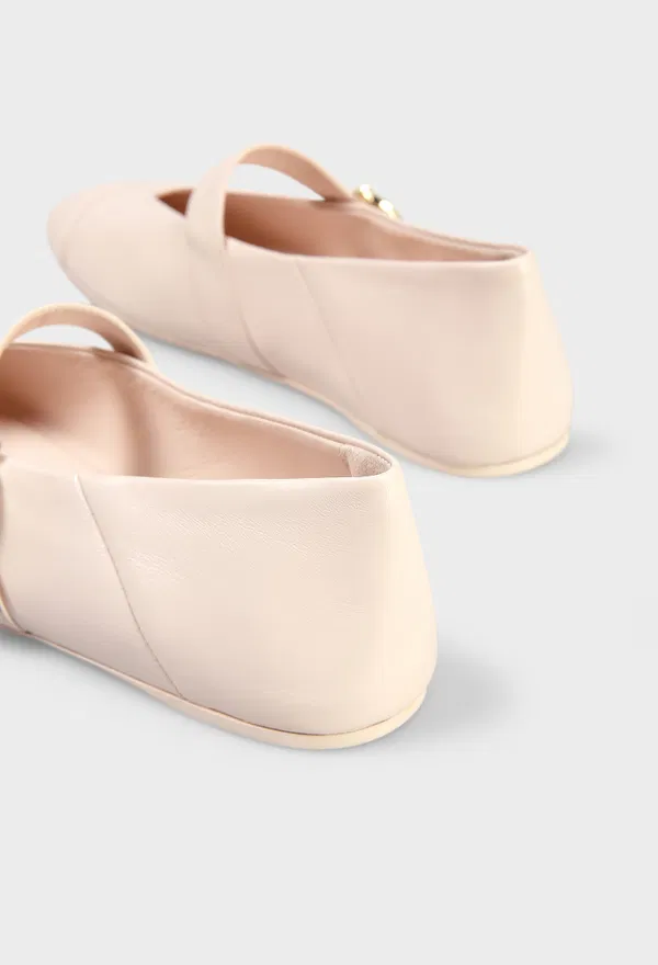 Кожаные балетки NENA FERRAGAMO 01J947 126/0AP оригинал