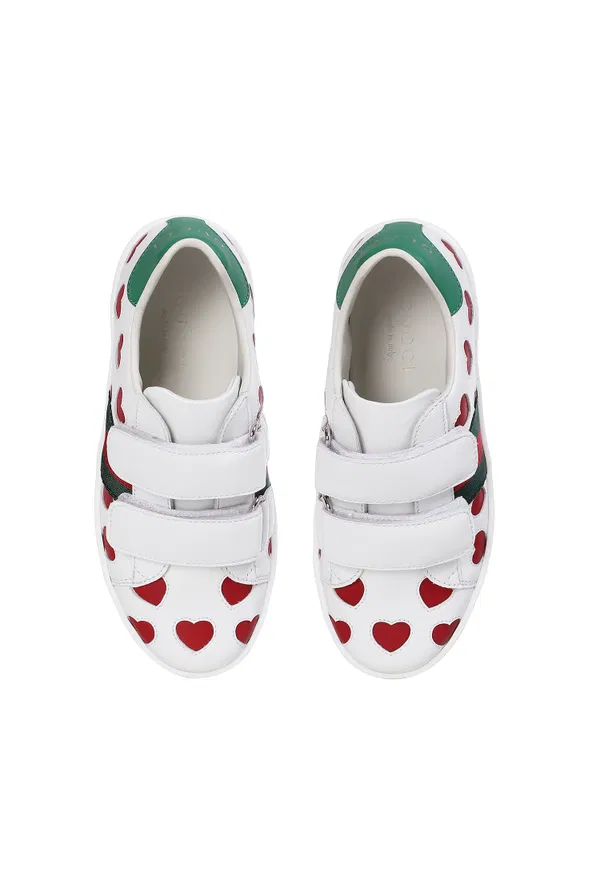 Шкіряні кеди Ace Gucci 682222 122/01p оригінал