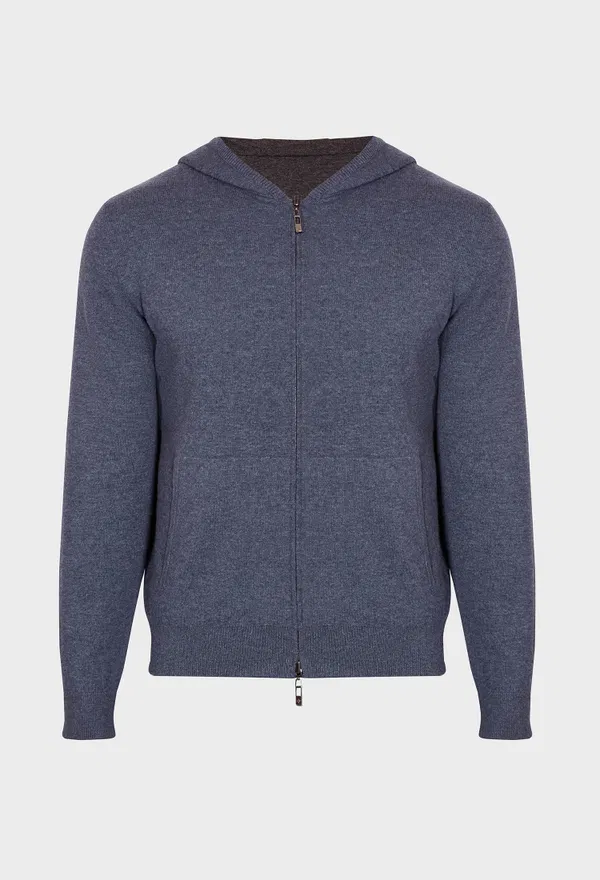 Спортивная кашемировая двусторонняя кофта Loro Piana FAO2849 224/9I8 Купить