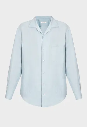 Лляна сорочка Loro Piana FAO6889 126/9BG Купити