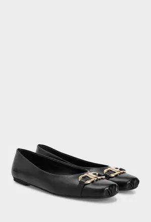 Кожаные балетки ZILU FERRAGAMO 01J191 224/0A2 Цена