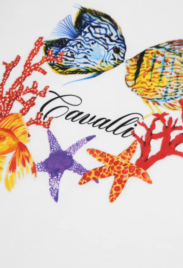 Футболка Roberto Cavalli QJT668 123/91c в Україні