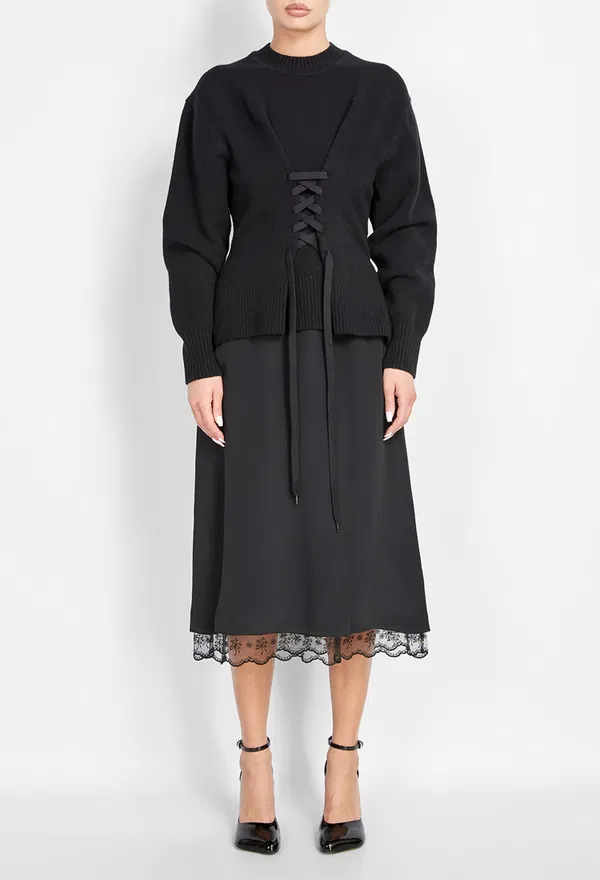 Шерстяной джемпер Simone Rocha LMK14 226/9H2 Купить