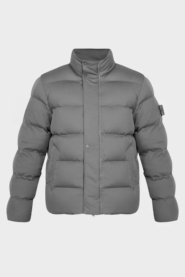 Шерстяной пуховик Stone Island 4100100S0F26 225/9H7 Купить