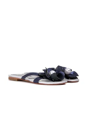 Шкіряні шльопанці BLUMARINE SHOES B5669 V111/08 Купити