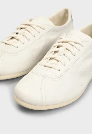 Кожаные кроссовки Santoni 61449 126/0A1 в Украине