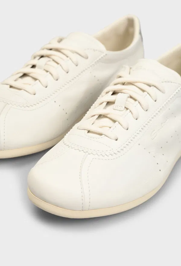 Кожаные кроссовки Santoni 61449 126/0A1 в Украине