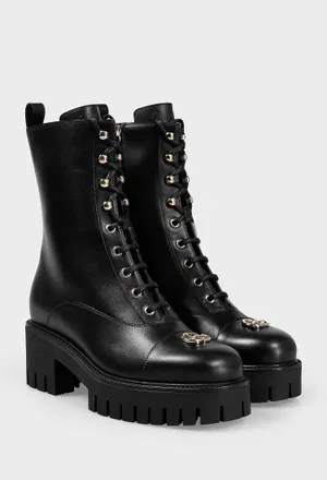 Кожаные ботинки Gucci 836050 225/0A2 Цена